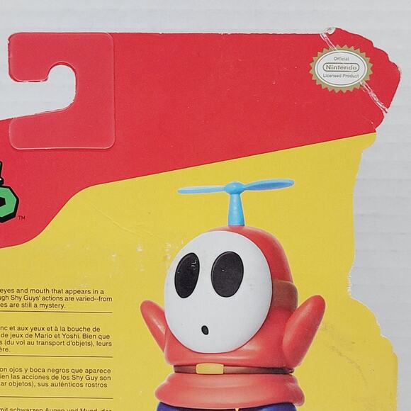 NEW Jakks Pacific 91438 World of Nintendo 4" Mario SHY GUY W/PROPELLER Figure - Picture 12 of 16